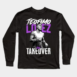 Teofimo Lopez-The Takeover Long Sleeve T-Shirt